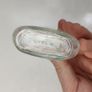 294 - Set of 7 Vintage Clear Glass Decorative Collectible Display Household Bottles Image 7