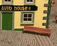 1:72 model railway bench many available