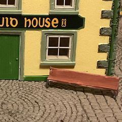 1:72 model railway bench many available