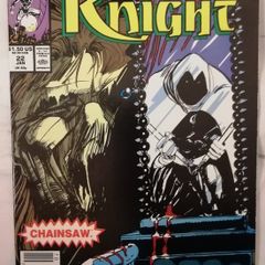 Marc Spector Moon Knight #22 1st Appearance Chainsaw (1991)