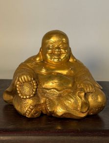 Chinese Buddha - Gilt Bronze