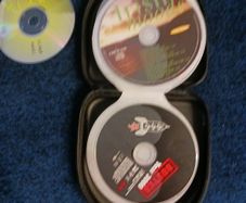 Assorted cds plus carry case