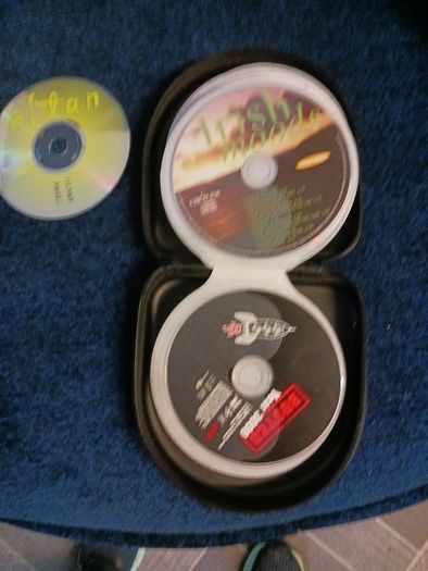 Assorted cds plus carry case