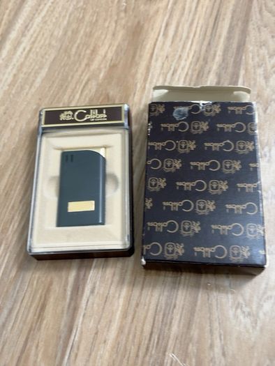 Vintage Colibri of London Lighter , boxed Never Used