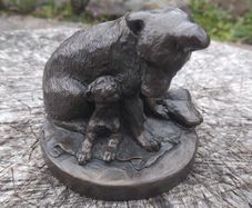 Genisis cold-cast bronze sculpture/Free Postage