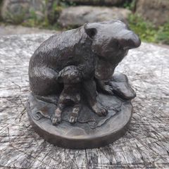 Genisis cold-cast bronze sculpture/Free Postage