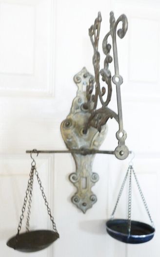 Vintage Scale, Wall Scale, Wall Decoration