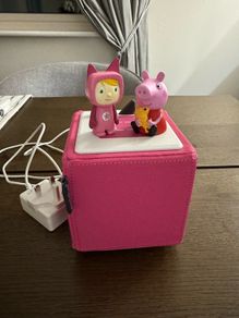 Pink Toniebox with 2 free Tonies