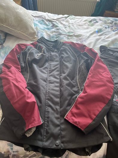 Duchinni Ladies Textile Jacket & Trousers (size 20)