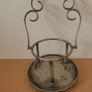 Antique silver hanging plant holder - silver hallmarked Image 6
