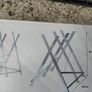 Galvanized Steel Saw Trestle Image 2