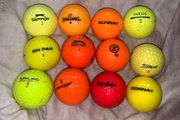 (12) Good quality colored golf balls