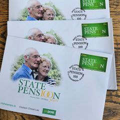 Ireland 2008 State Pension 100 Years FDC First Day Covers x3