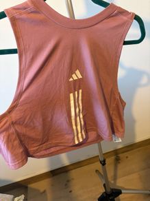 NEW Adidas Women s Training Crop Tank Top Size Large