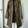 Leather Trench Size Uk 14 Image 2