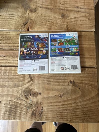 super mario galaxy 1 and 2
