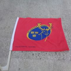 Munster Rugby Car Flag for Sale