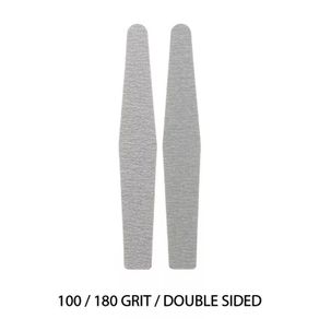 15pcs - Nail Files Double Sided 100/180 Grit - DIAMOND