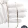 Vintage Sterling Silver Braided Herringbone Chain Image 7