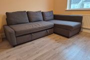 IKEA Friheten Corner Sofa-Bed with Storage - Dark Grey