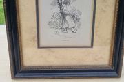 Vintage picture of a Donegal lass