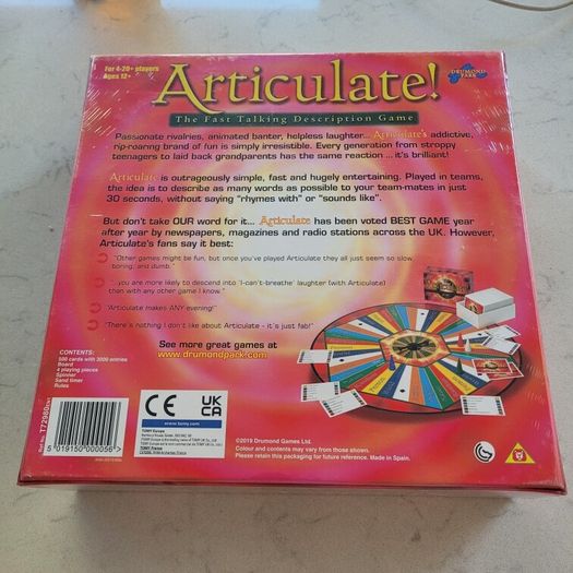 Articulate Board Game Brand New