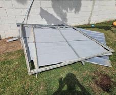 metal and galvanise scrap