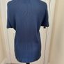 Paul Costello grey - blue top/jumper. Viscose fabric Image 3