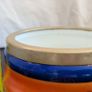 Antique Camel Desert Hand Painted Bowl Cobalt Blue EPNS Rim Noritake Style Image 4