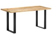 Dining Table 160x80x75 cm Solid Mango Wood