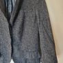 Tommy hilfigher wool blazer size 10 grey button up in excellent condition Image 4