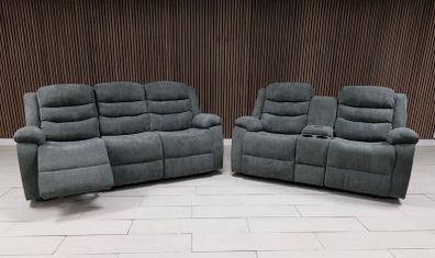 Roma plus 3+2 Seater Sofa Set With Console