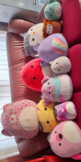 Collection of squishmallows