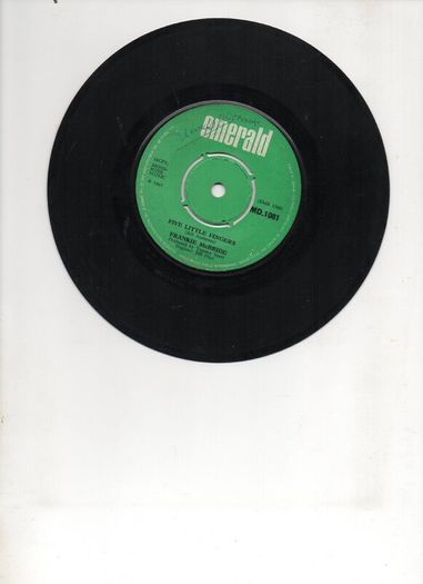 Frankie Mcbride Five Little Fingers 1967 Irish Pressing Single