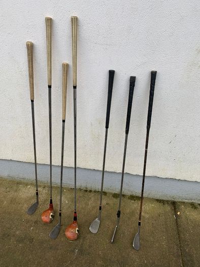 Golf bag and clubs