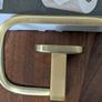 NEW In Box: Next "Garda" Gold Toilet Roll Holder Image 2