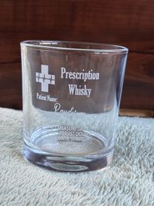 Personalised 'Paudie' 'Prescription' Whiskey Tumbler