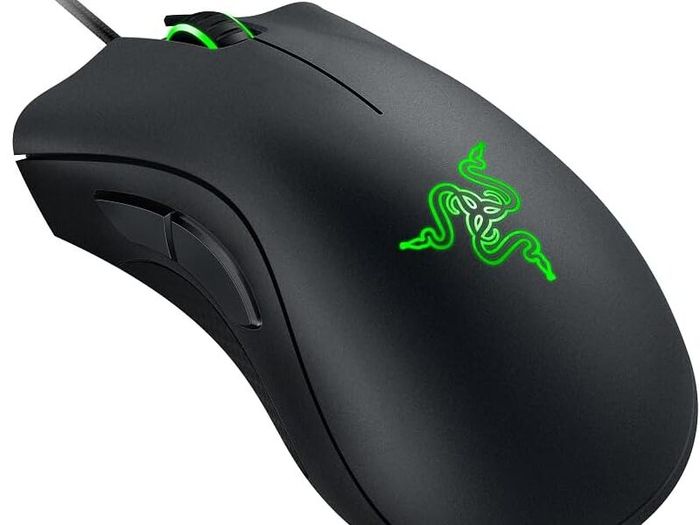 Razer DeathAdder Essential (2021) - Wired Gaming Mouse (Optical Sensor, 6400 DPI, 5 Programmable Buttons, Ergonomic Form Factor) Black