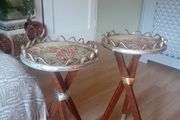 Mid century french tripod side table or plant stand