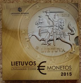 Lithuania Brilliant Uncirculated Euro Coin Set 2015