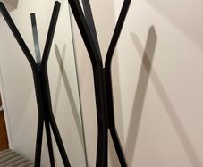 wood coat rack