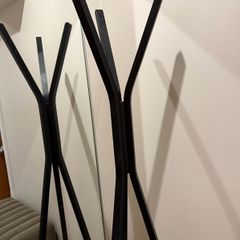 wood coat rack