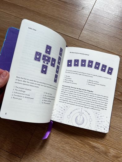 notebook tarot journal