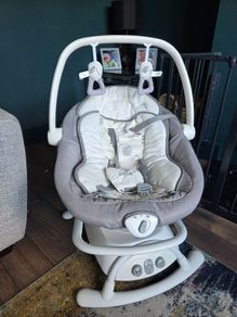 Joie Emeri 2-in-1 Baby Swing and Rocker Fern