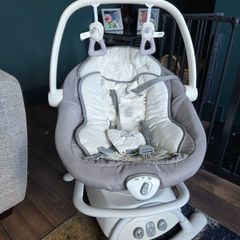 Joie Emeri 2-in-1 Baby Swing and Rocker Fern