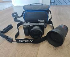 Sony A6400 with lenses and accessories