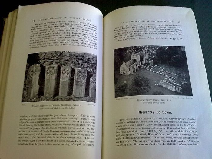 Bound pamphlets Dunluce Castle Pillar Stones Monuments St. Patrick Ireland Irish