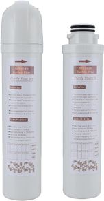 2 Pack Boiling Water Tap Replacement Carbon Filter Water Filter Cartridge Anti-Scale Under Sink Replacement Carbon Rod Filter for Instant Hot Water Tap