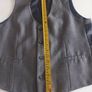 Benetti 3 Piece Tapered Silver Suit (40R) Image 6