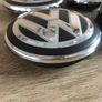 4 x Alloy Wheel Centre Caps 65mm for  Volkswagen 5H0601171B  New Models Image 2